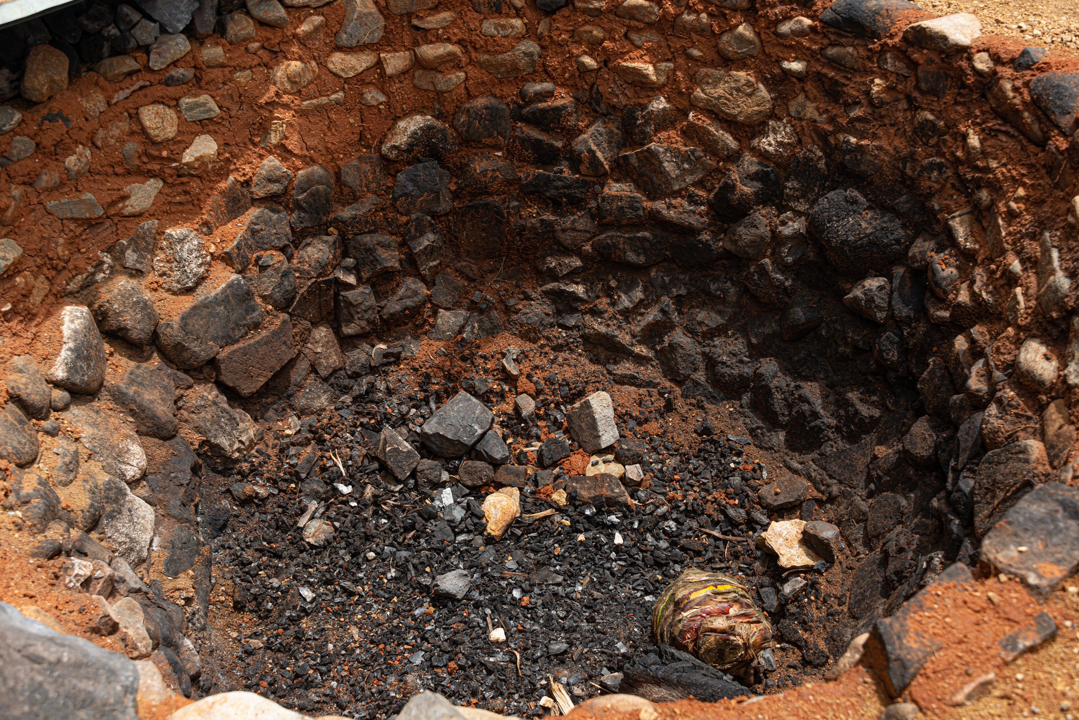 Ancient furnace to make Mezcal, Oaxaca, Mexico